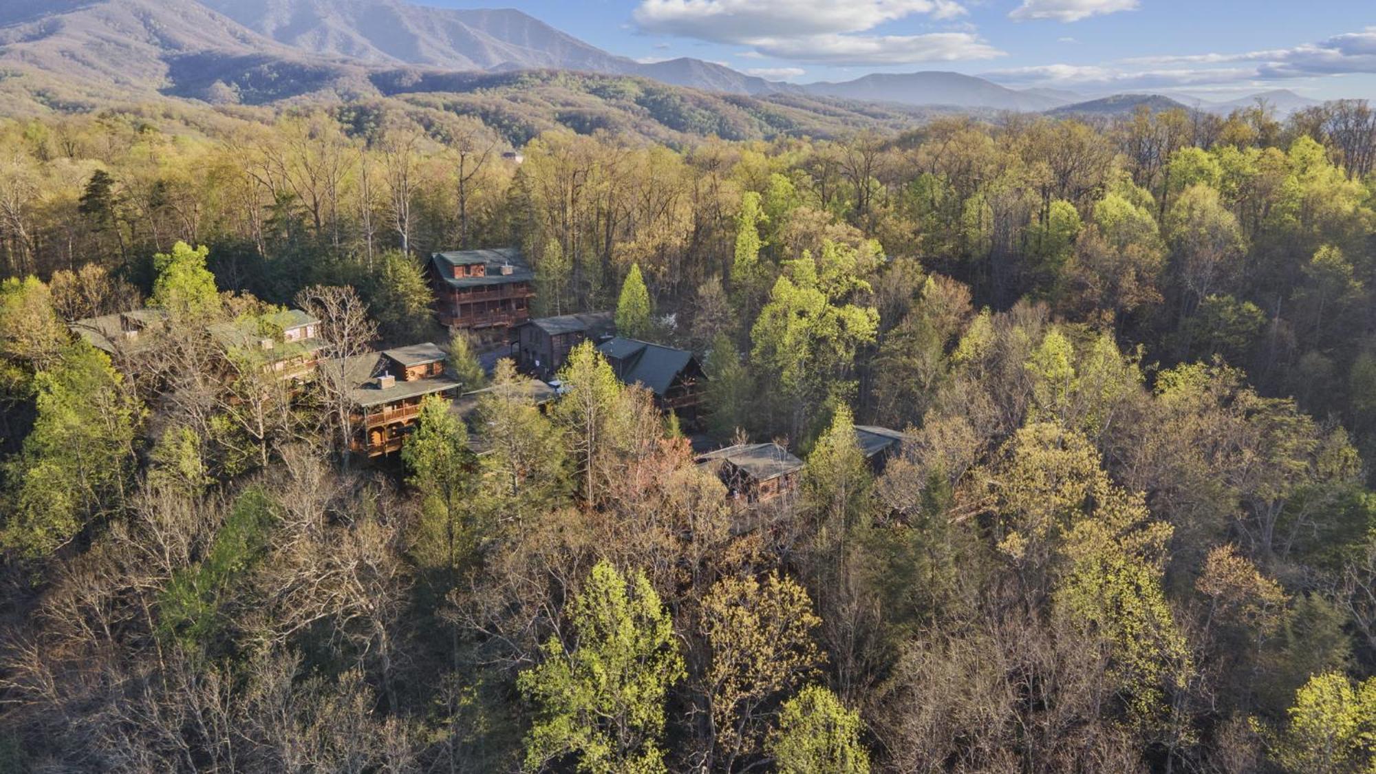 Stunning Mountain Cabin W Hot Tub ガトリンバーグ エクステリア 写真